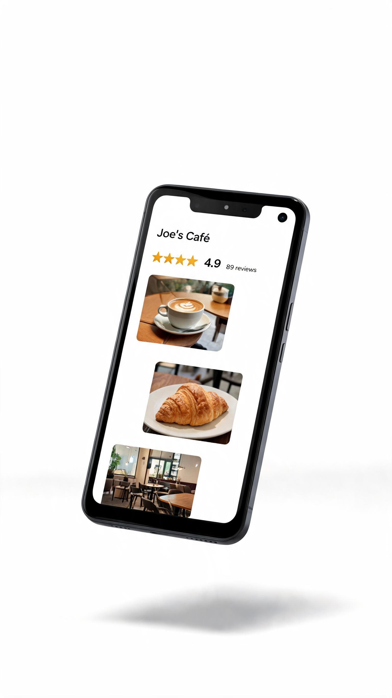 GBP analytics on mobile